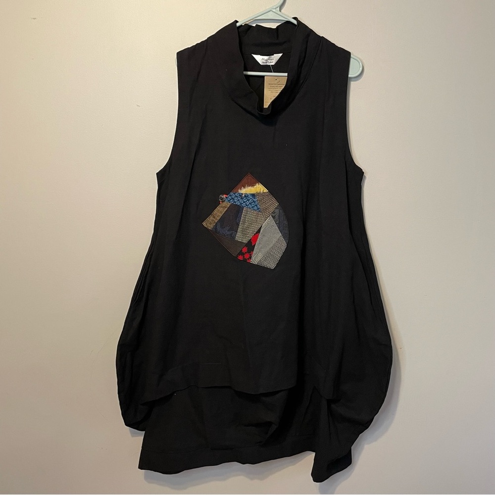 Mao Mam Bubble Dress Vintage Patchwork Artsy